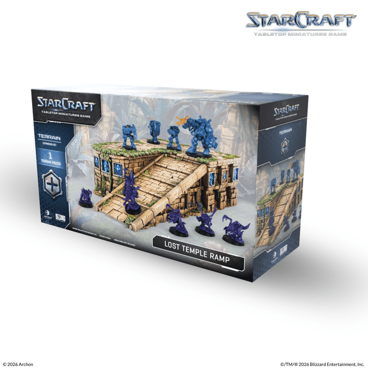 Starcraft Miniatures Games: Lost Temple Ramp - image 2