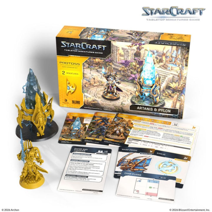 Starcraft Miniatures Games: Protoss - Artanis (Hierarch) - Expansion Set [PRE-ORDER]