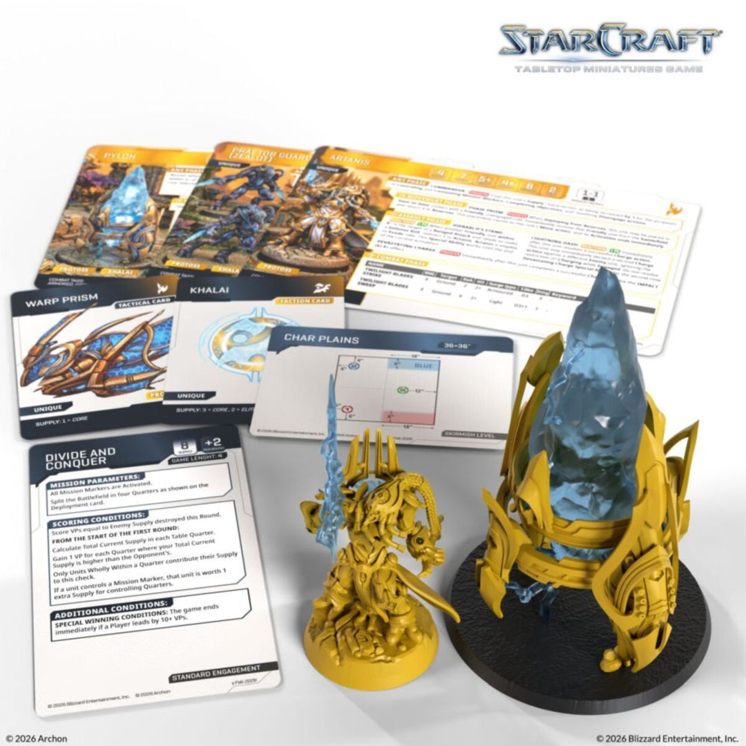 Starcraft Miniatures Games: Protoss - Artanis (Hierarch) - Expansion Set [PRE-ORDER]