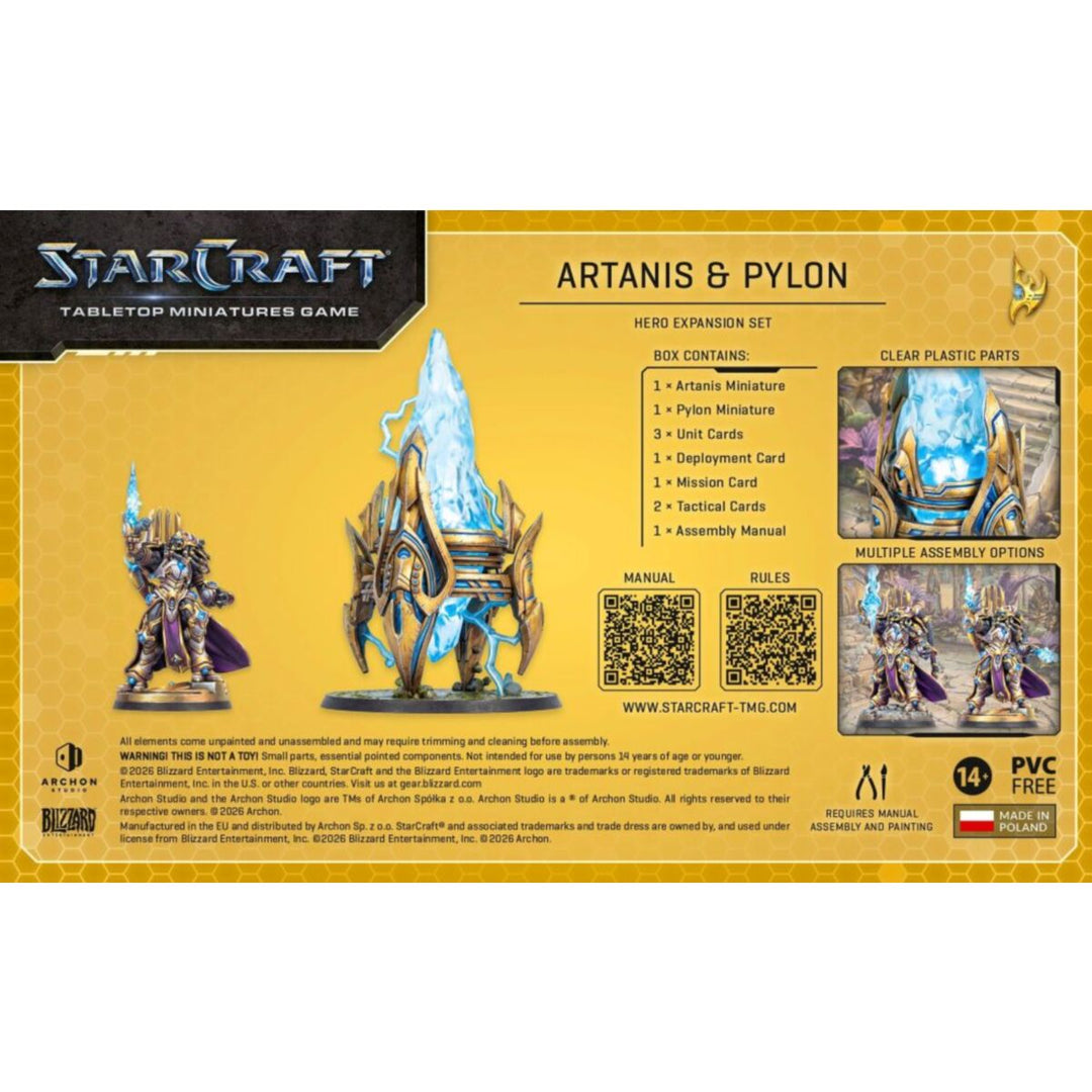 Starcraft Miniatures Games: Protoss - Artanis (Hierarch) - Expansion Set [PRE-ORDER]