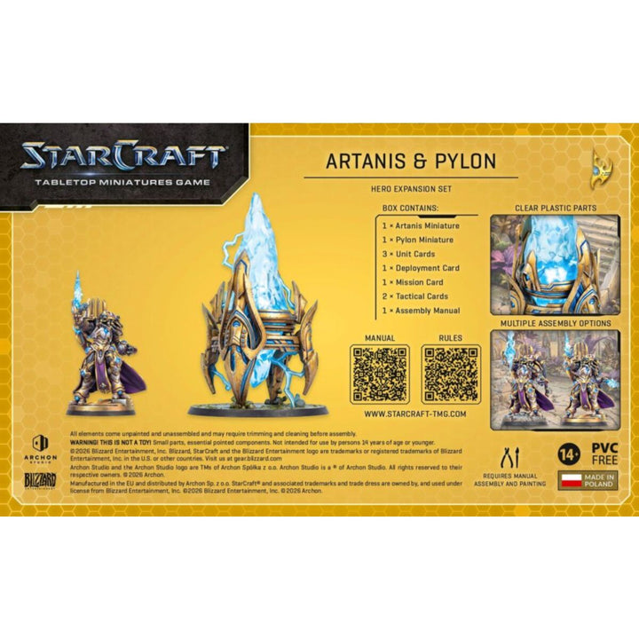 Starcraft Miniatures Games: Protoss - Artanis (Hierarch) - Expansion Set [PRE-ORDER]