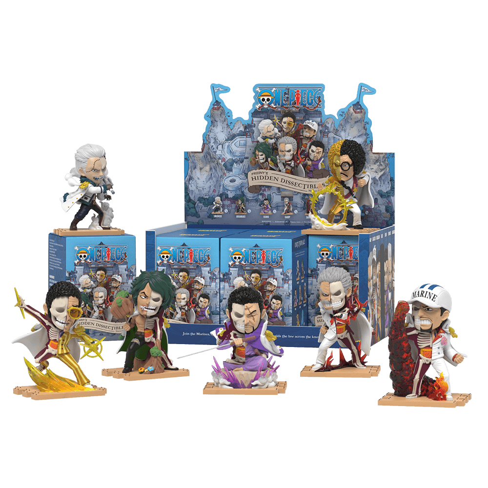Mighty Jaxx - One Piece Freeny's Hidden Dissectibles (Marines Edition) Blind Box