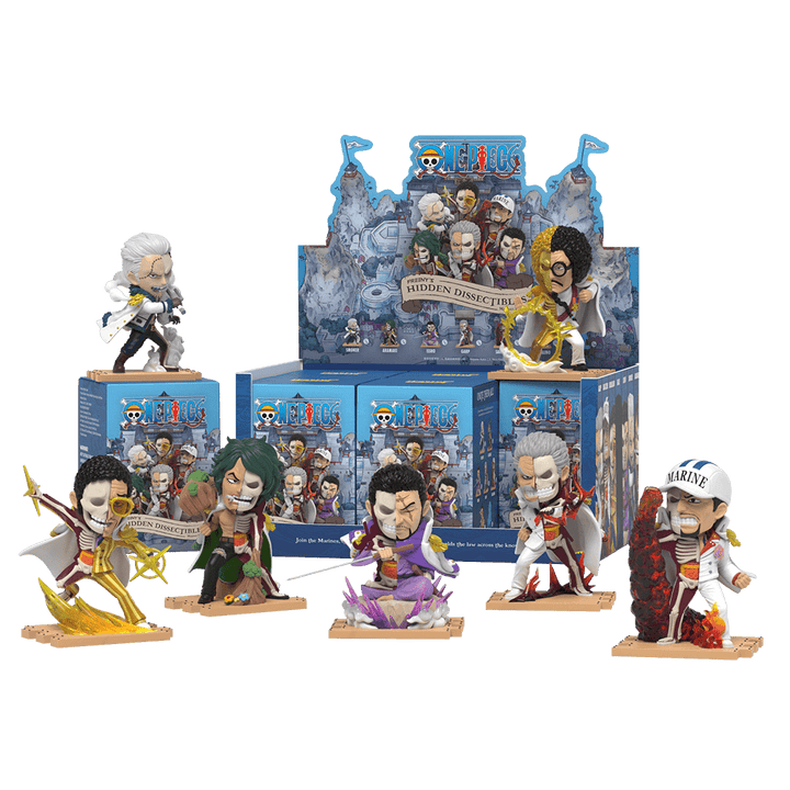 Mighty Jaxx - One Piece Freeny's Hidden Dissectibles (Marines Edition) Blind Box