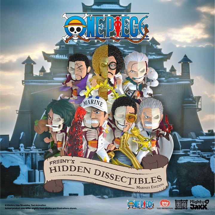 Mighty Jaxx - One Piece Freeny's Hidden Dissectibles (Marines Edition) Blind Box
