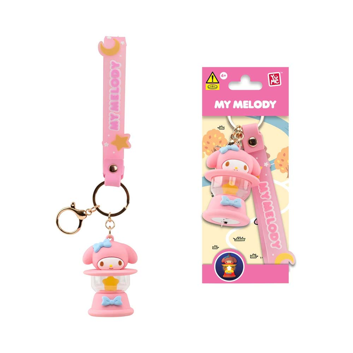 Hello Kitty - Hello Kitty And Friends Light-Up Camping Lamp Series Keychain & Strap