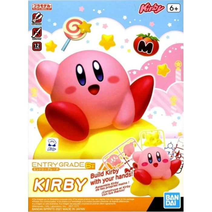 KIRBY - Kirby on Warp Star Entry Grade Model Kit