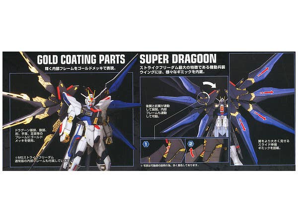 GUNDAM - MG 1/100 Strike Freedom Gundam Full Burst Mode