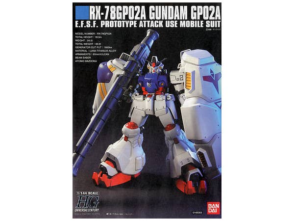 GUNDAM - 1/144 HGUC Gundam GP02A