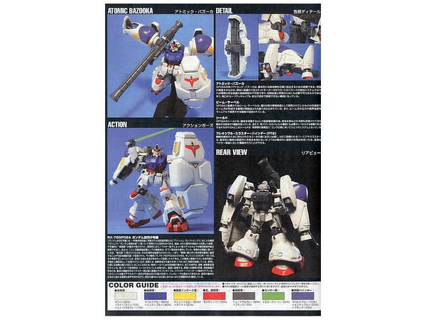 GUNDAM - 1/144 HGUC Gundam GP02A