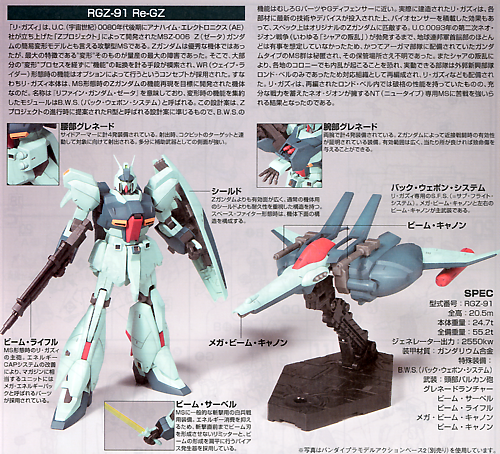 GUNDAM - 1/144 HGUC Re-GZ
