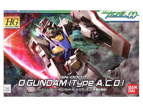 GUNDAM - 1/144 HG 0 Gundam (Type A.C.D.)