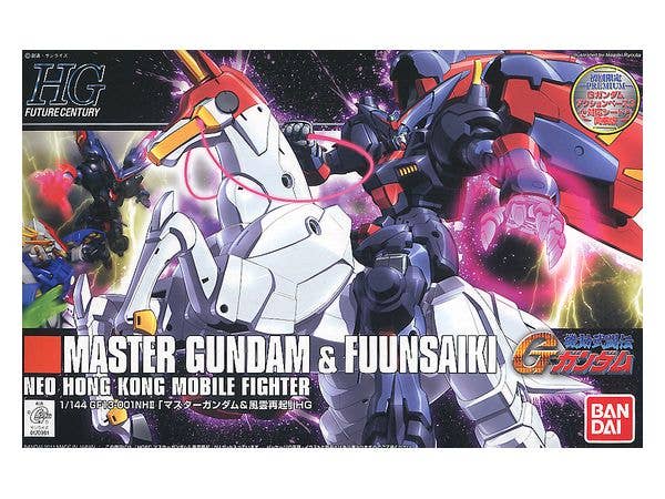 GUNDAM - 1/144 HGFC Master Gundam & Fuunsaiki