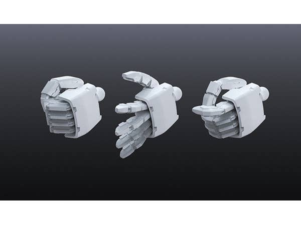 GUNDAM - 1/144 Builders Parts Hand #02 (Zeon)