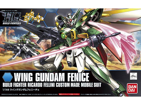 GUNDAM - 1/144 HGBF Wing Gundam Fenice