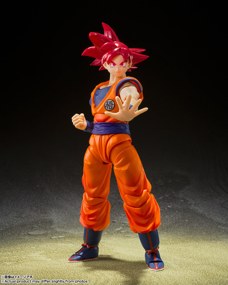Dragon Ball - S.H.Figuarts Super Saiyan God Son Goku (Saiyan God Instilled With The Light Of Righteous Hearts)
