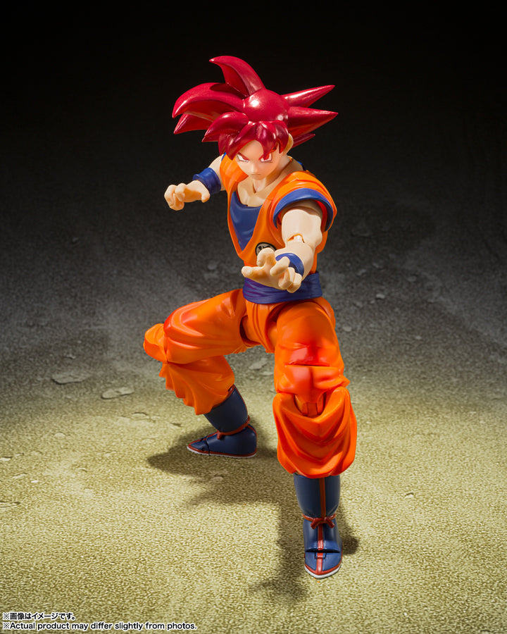 Dragon Ball - S.H.Figuarts Super Saiyan God Son Goku (Saiyan God Instilled With The Light Of Righteous Hearts)