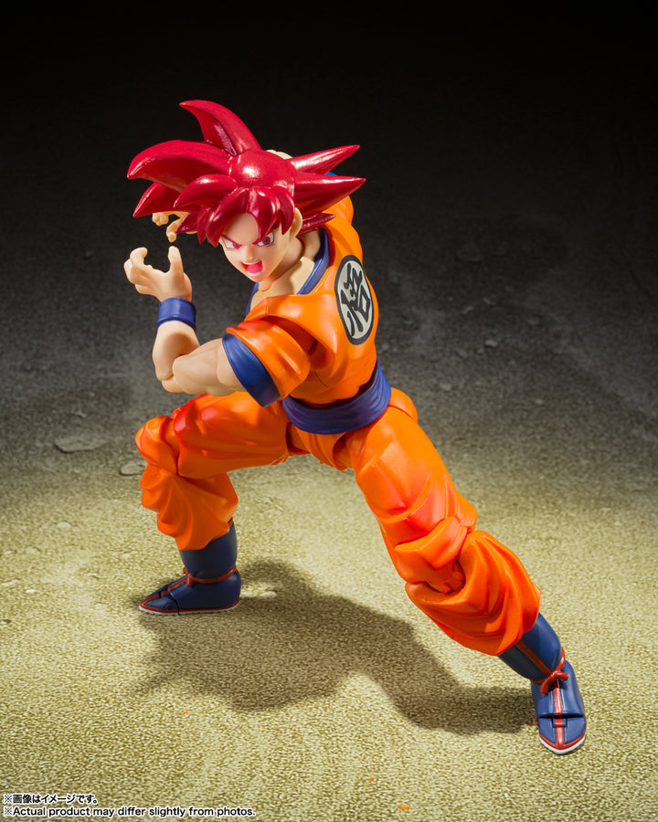 Dragon Ball - S.H.Figuarts Super Saiyan God Son Goku (Saiyan God Instilled With The Light Of Righteous Hearts)