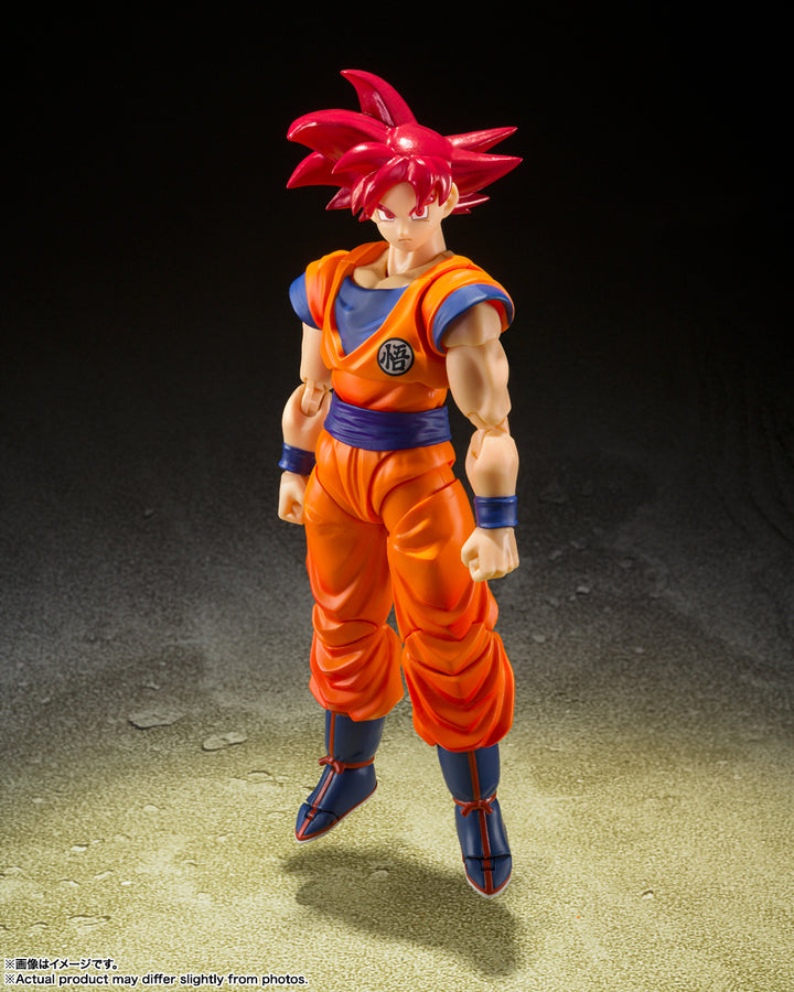 Dragon Ball - S.H.Figuarts Super Saiyan God Son Goku (Saiyan God Instilled With The Light Of Righteous Hearts)