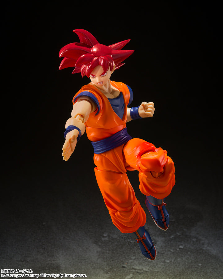 Dragon Ball - S.H.Figuarts Super Saiyan God Son Goku (Saiyan God Instilled With The Light Of Righteous Hearts)