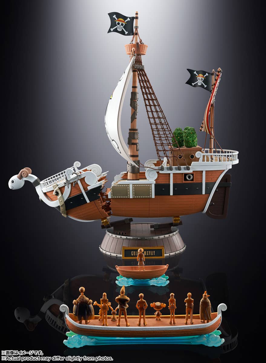 ONE PIECE - CHOGOKIN GOING MERRY Anime 25th Anniversary Memorial Edition