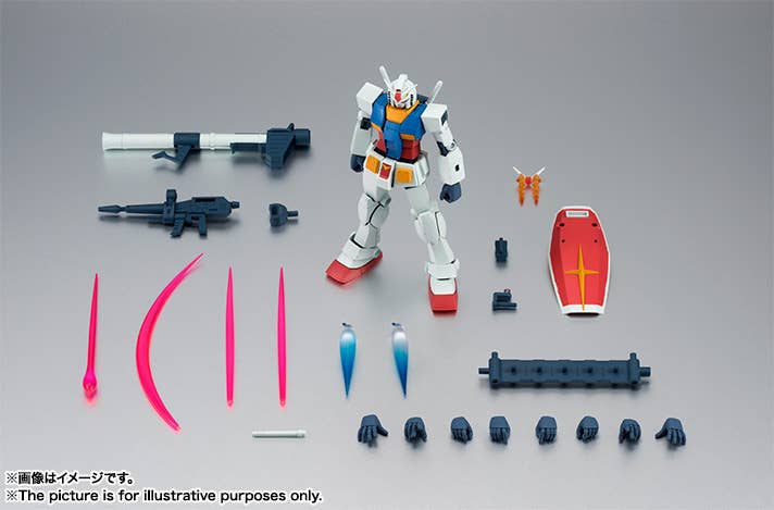 TAMASHII - ROBOT Damashii (SIDE MS) RX-78-2 Gundam ver. A.N.I.M.E.