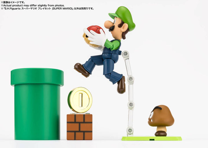 Super Mario Brothers - S.H.Figuarts Super Mario Brothers Playset (Super Mario)