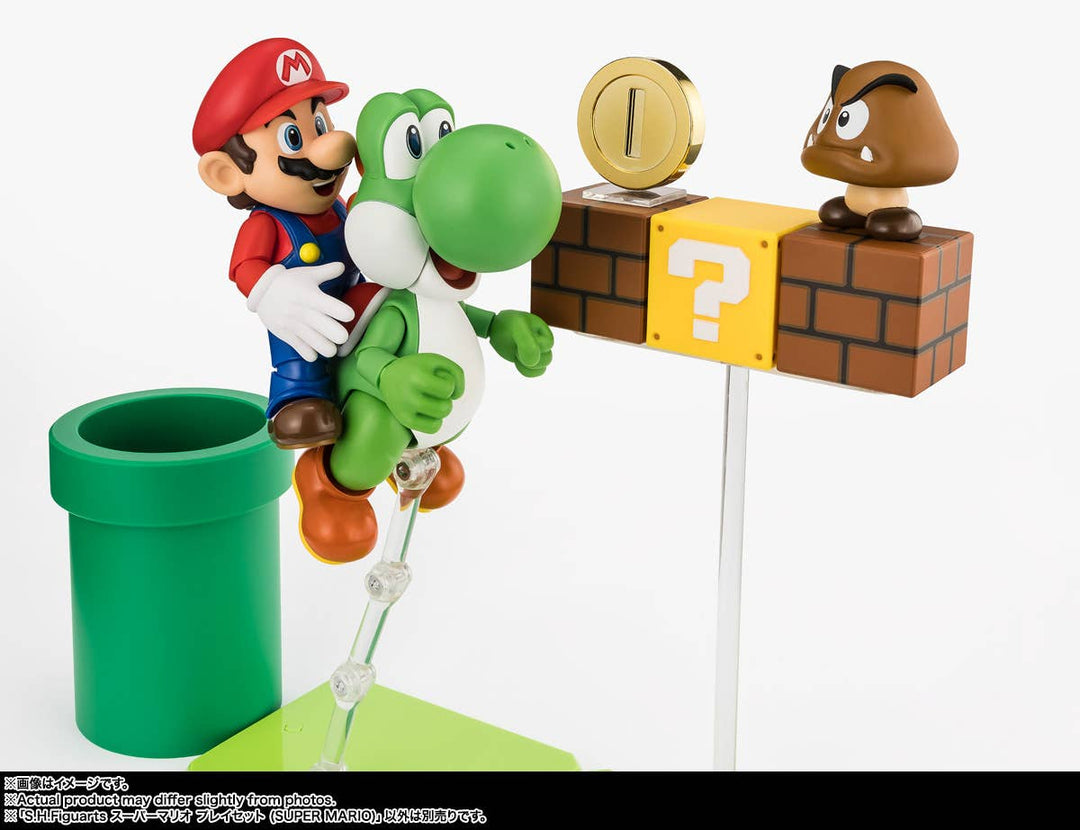 Super Mario Brothers - S.H.Figuarts Super Mario Brothers Playset (Super Mario)