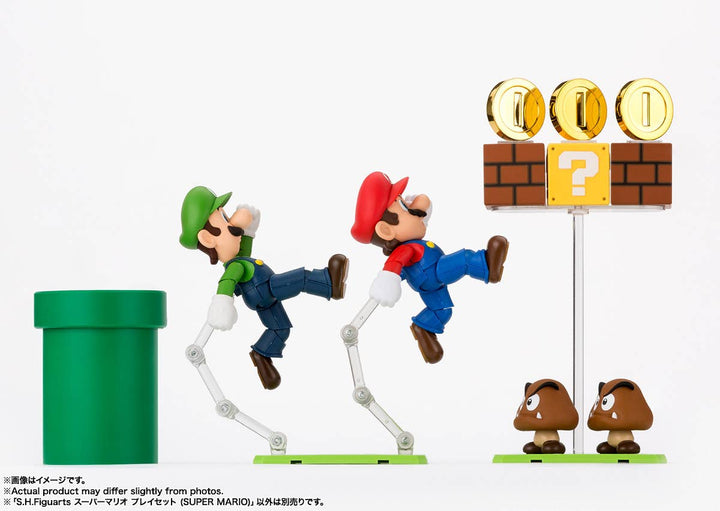Super Mario Brothers - S.H.Figuarts Super Mario Brothers Playset (Super Mario)