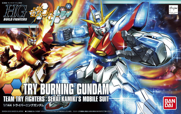 GUNDAM - 1/144 HGBF Try Burning Gundam