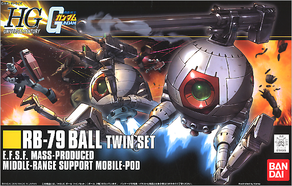 GUNDAM - 1/144 HGUC RB-79 Ball Twin Set