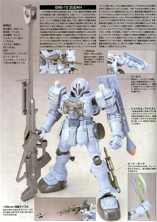 GUNDAM - 1/144 HGUC EMS-10 Zudah