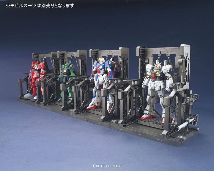 GUNDAM - Builders Parts System Base (Gunmetal)