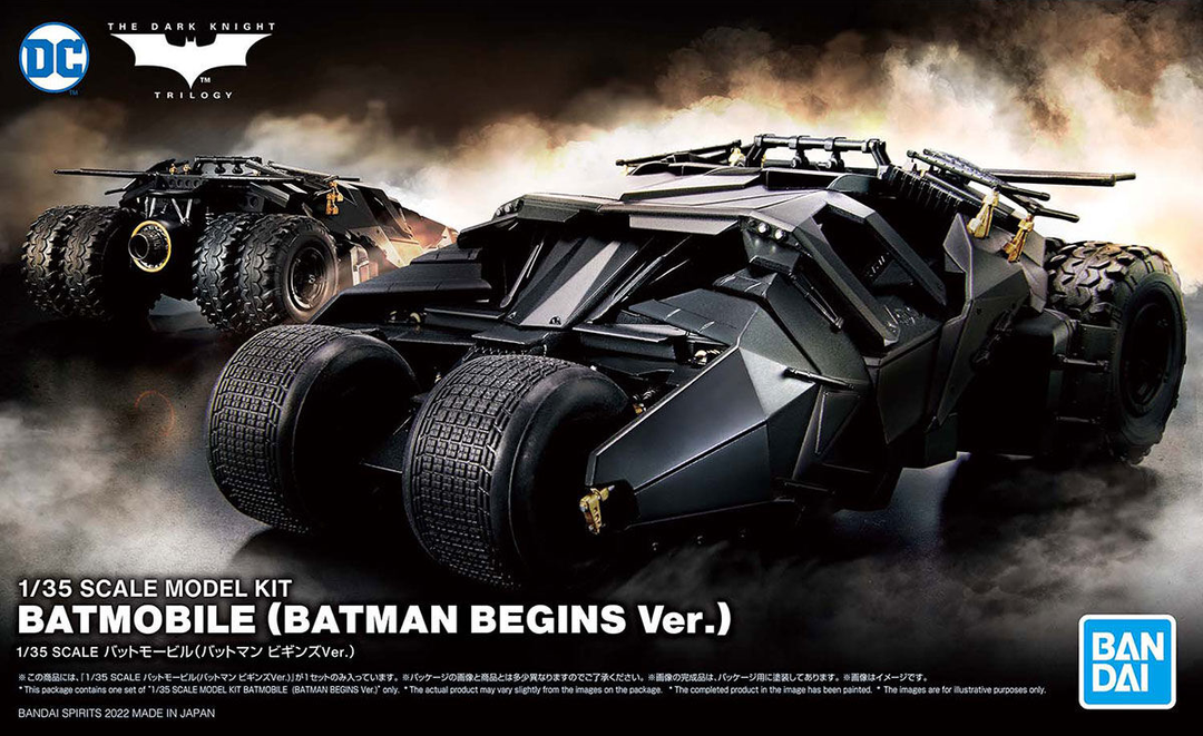 Bandai - 1/35 SCALE Batmobile (Batman Begins Ver.)