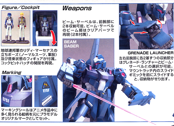 GUNDAM - 1/100 MG RGZ-95 ReZEL