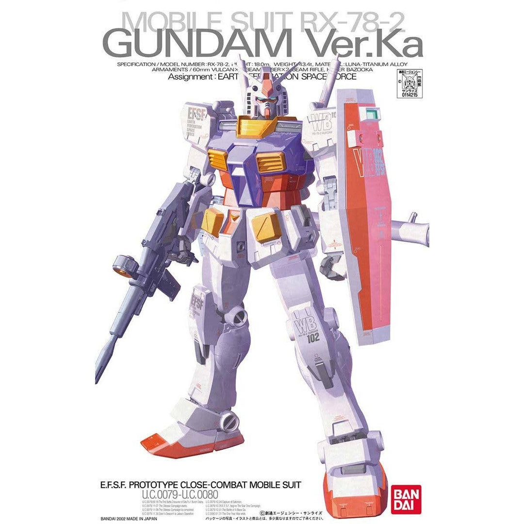 GUNDAM - MG 1/100 RX-78-2 Gundam Ver. Ka