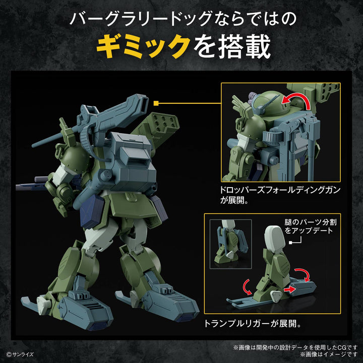 GUNDAM - 1/144 HG Scopedog Burglarydog
