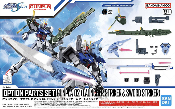 GUNDAM - Option Parts Set Gunpla 02 (Launcher Striker & Sword Striker)