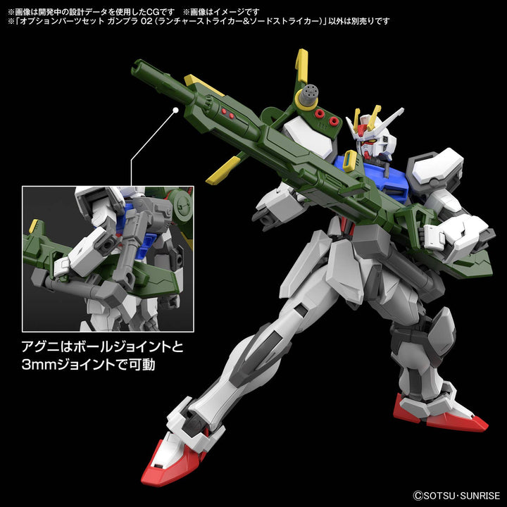 GUNDAM - Option Parts Set Gunpla 02 (Launcher Striker & Sword Striker)