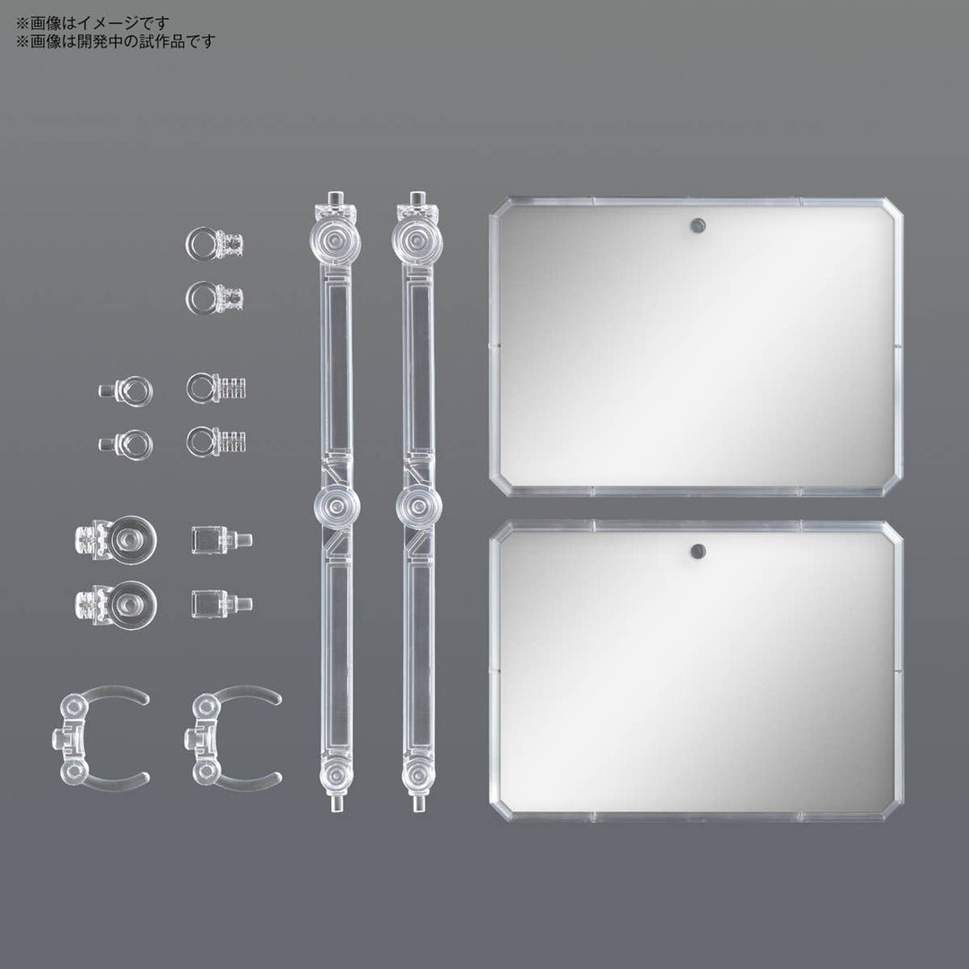 GUNDAM - Action Base 7 (Clear Color) Mirror Sticker Set