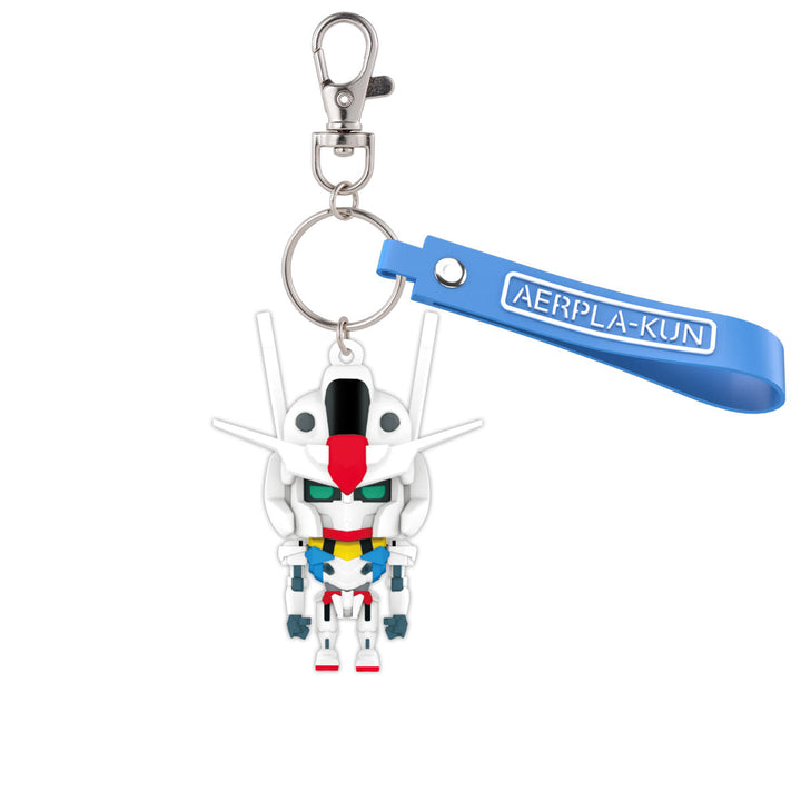 GUNDAM - Aerpla-Kun 3D Rubber Mascot Keychain