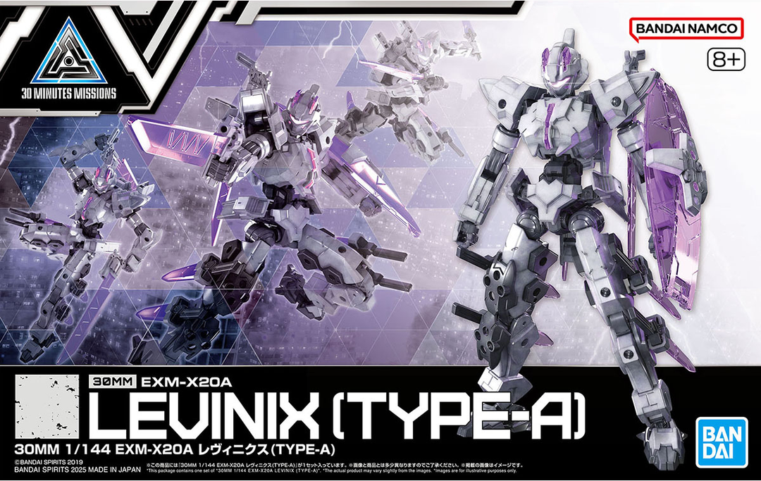 30 Minutes Missions - 1/144 30MM EXM-X20A Levinix (Type-A)