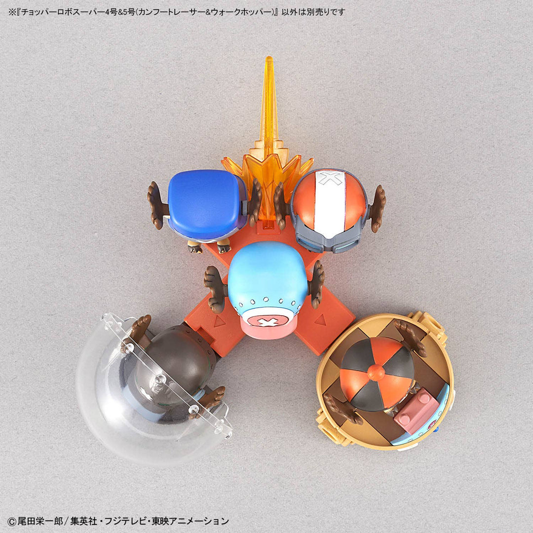 ONE PIECE - Chopper Robo Super No.2 Heavy Armor 5 Boxes Set - Model Kit