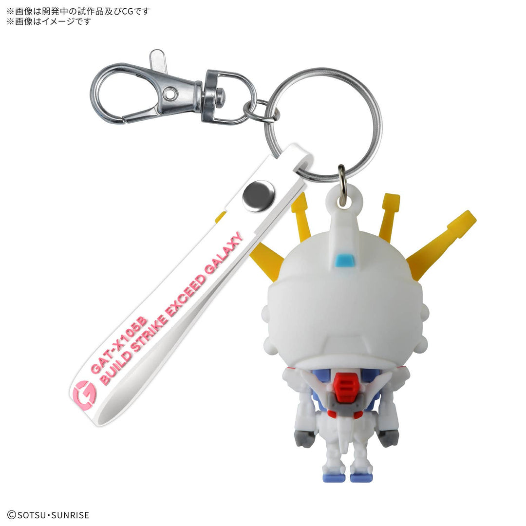 GUNDAM - Buildstpla-kun 3D Rubber Mascot Keychain
