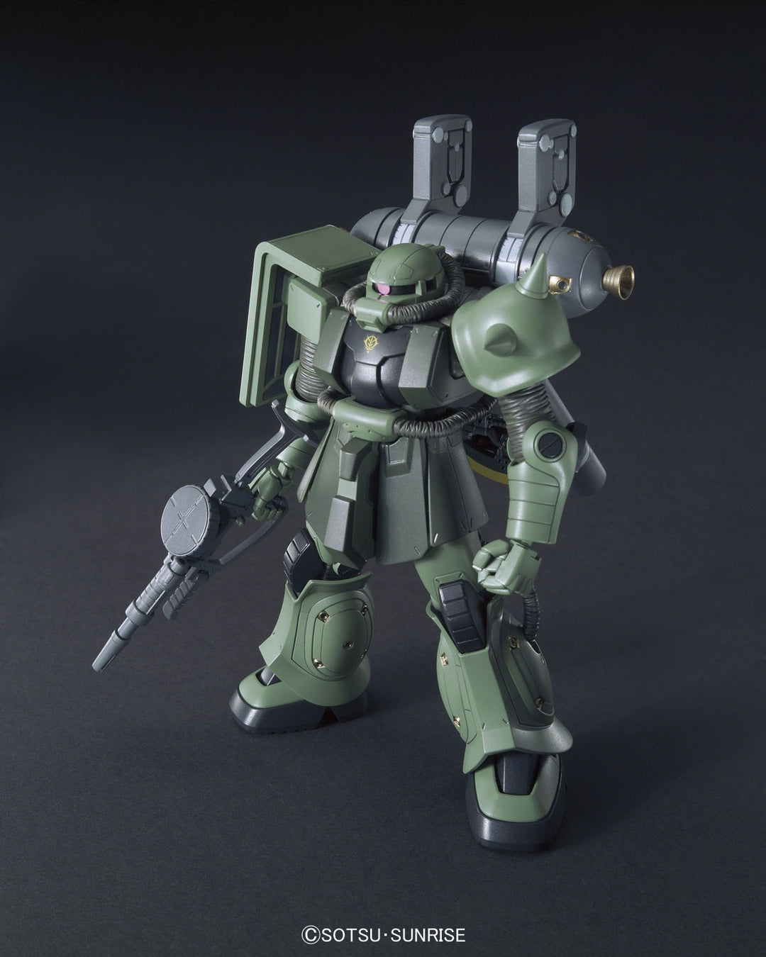 GUNDAM - HG 1/144 HG Zaku II + Big Gun Set [Thunderbolt Vers.]