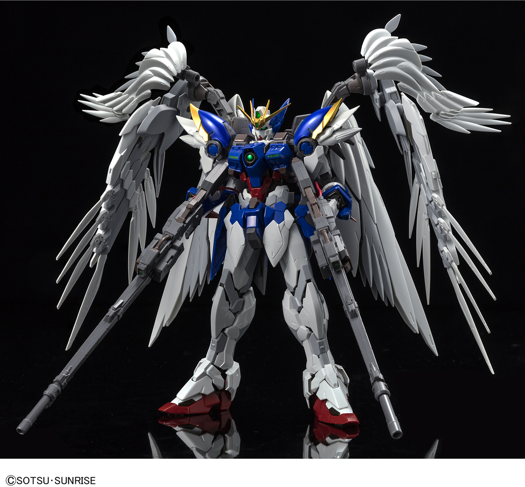 GUNDAM - 1/100 HIRM Hi-Resolution Model Wing Gundam Zero EW PRE-OWNED(BAGS UNOPEN)