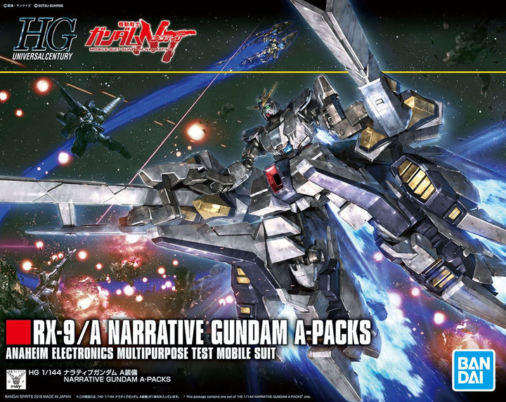GUNDAM - 1/144 HGUC Narrative Gundam A-Packs