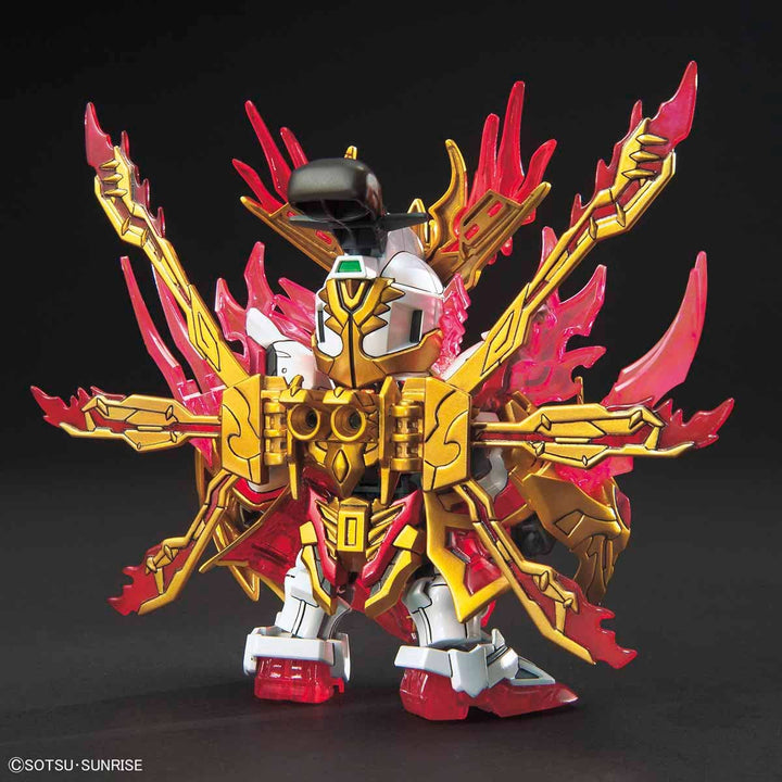 GUNDAM - SD Sangoku Soketsuden Flame Emperor Zhang Fei God Gundam