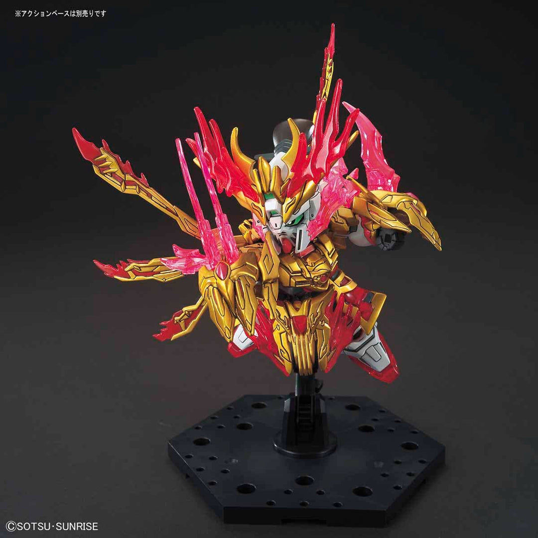 GUNDAM - SD Sangoku Soketsuden Flame Emperor Zhang Fei God Gundam
