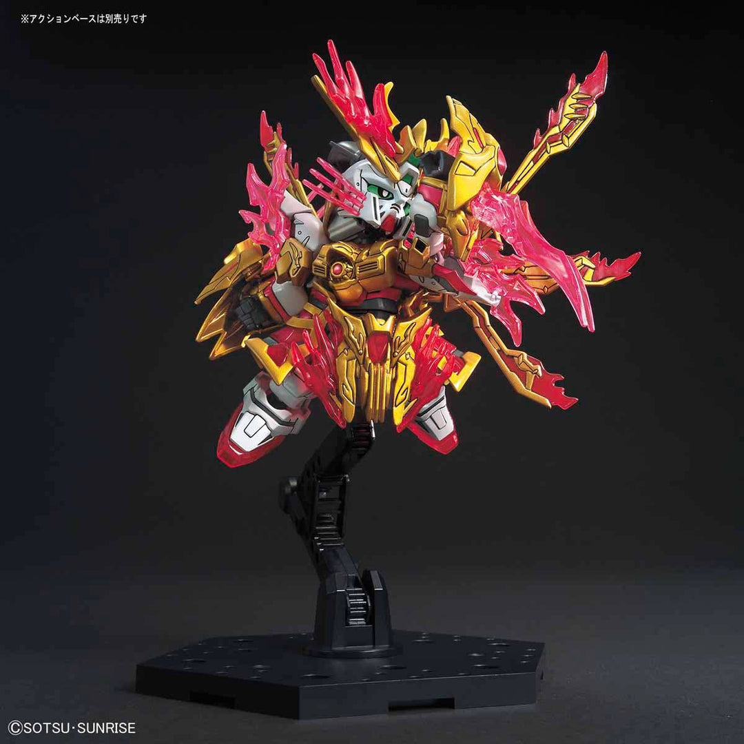 GUNDAM - SD Sangoku Soketsuden Flame Emperor Zhang Fei God Gundam