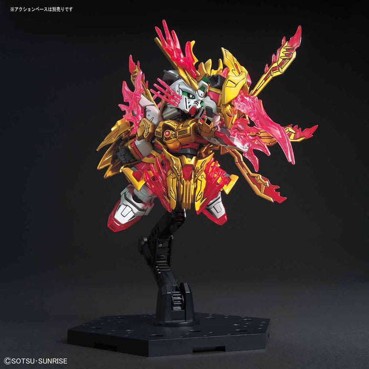 GUNDAM - SD Sangoku Soketsuden Flame Emperor Zhang Fei God Gundam